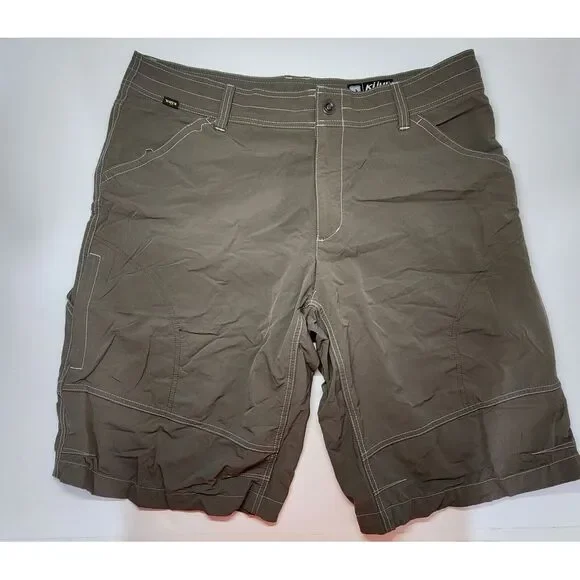 KUHL Mens Size 38 Gray Cargo‎ Shorts