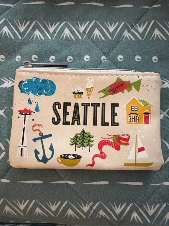 STARBUCKS ‘Seattle’ Card Holder Key Ring Coin Pouch