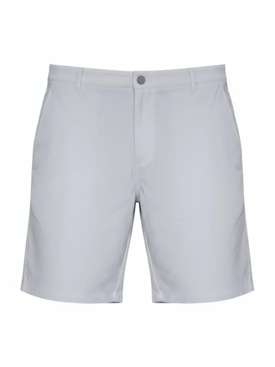 PUMA Way 1 Men's White Golf Flat Front Shirt Gripper Shorts Size 36 Inseam10