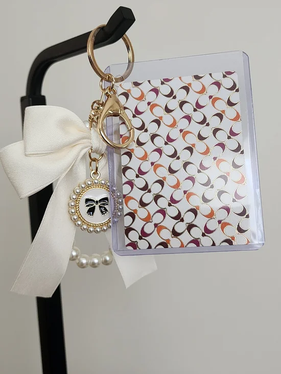 Coach King Of Clubs Playing Hard And Elegant Fashion Keychain/bagcharm