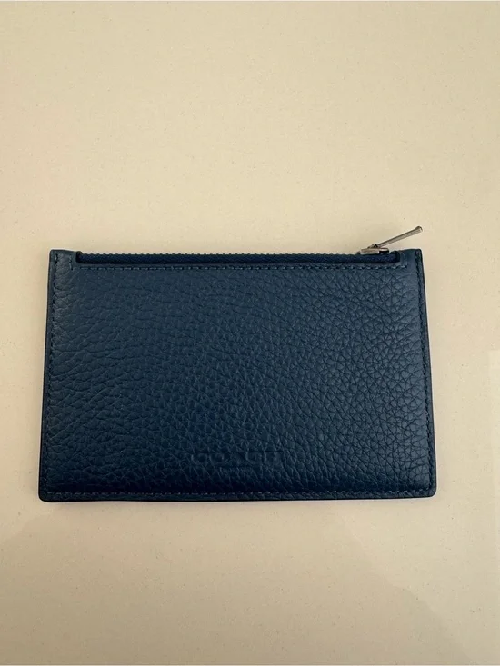 Coach Navy Card Case