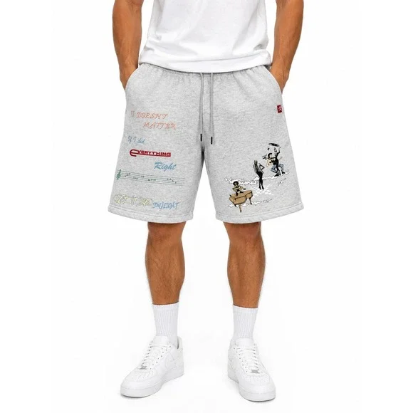 Jungles Men's 'It Doesn't Matter' Sweat Shorts Size (L)