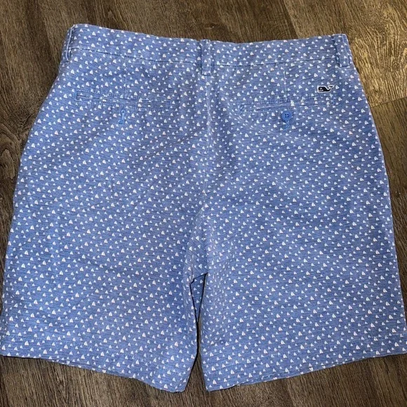 Vineyard Vines Mens Performance Sailboat Print Shorts Size 33