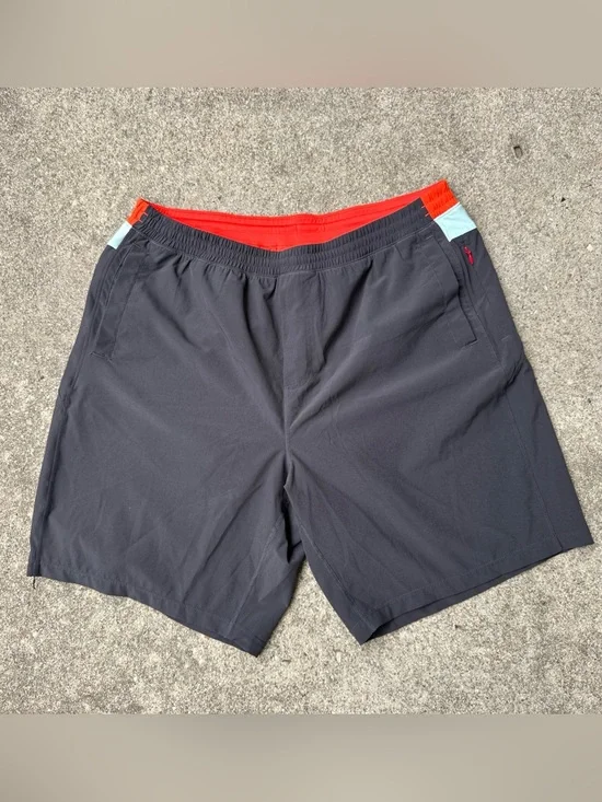 Birddogs Gray Lined Gym Shorts Mens 3XL Long Athletic Training Pockets 9 Inseam