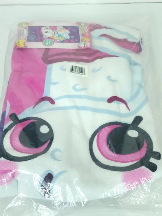 I Love Shopkins Hearts Purple Beach Bath Swim Towel 28