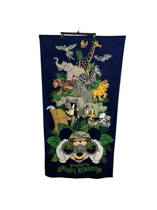Disney Animal Kingdom Safari Beach Towel