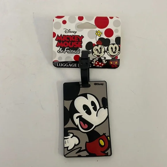 Disney Mickey Mouse ID Tag NWT
