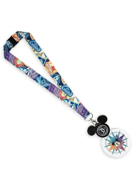 Disney | Passport Animated Glow Lanyard | New with tags