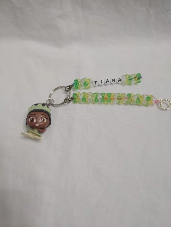 Disney Doorable Tutu Princess Tiana Handmade Keychain