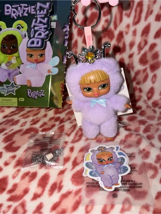 Lil’ Plush Keychain - Lavender Plush Outfit