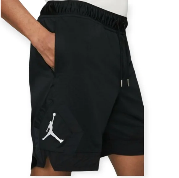 Jordan Men's Diamond Black Athletic Shorts Size Large