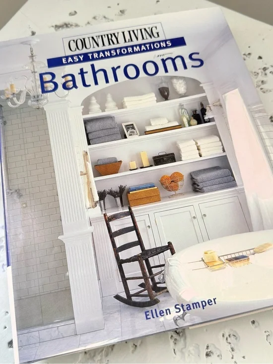 Books Country Living Easy Transforming  Bathrooms