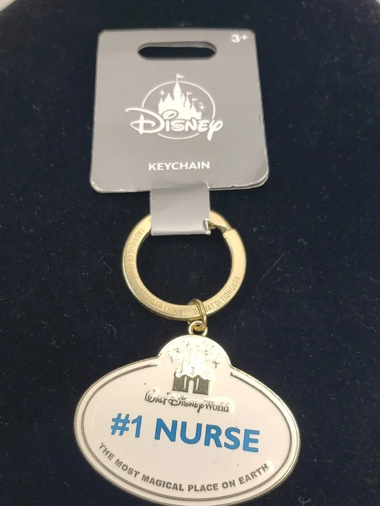 Disney #1 Nurse Keychain NWT