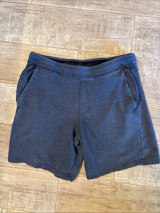 Eddie Bauer Men's Navy Performance Lounge Shorts
