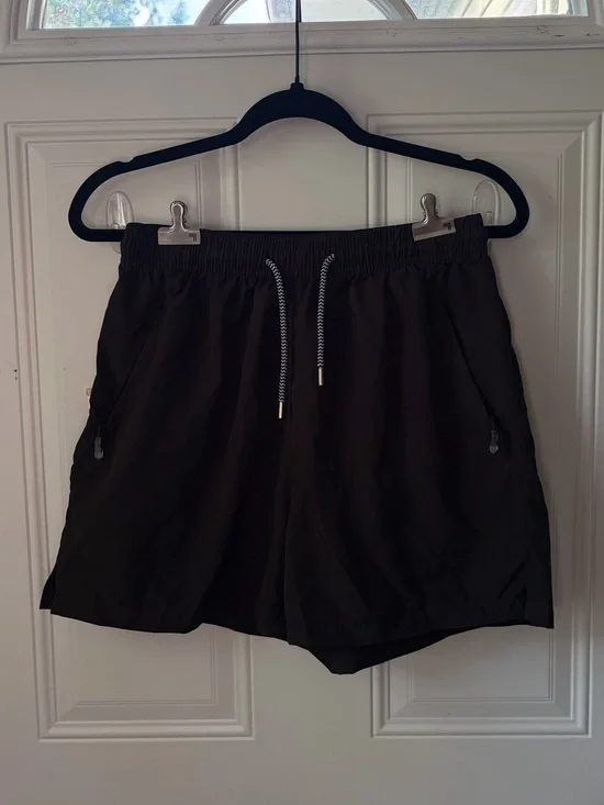 Athletic Drawstring Cargo Shorts 🖤