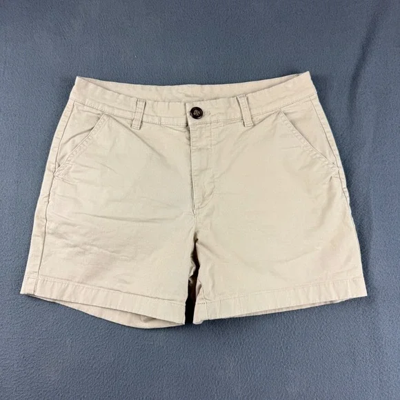 Chubbies Shorts Men's 32 Beige Chino Casual Everyday Summer Khaki 5.5