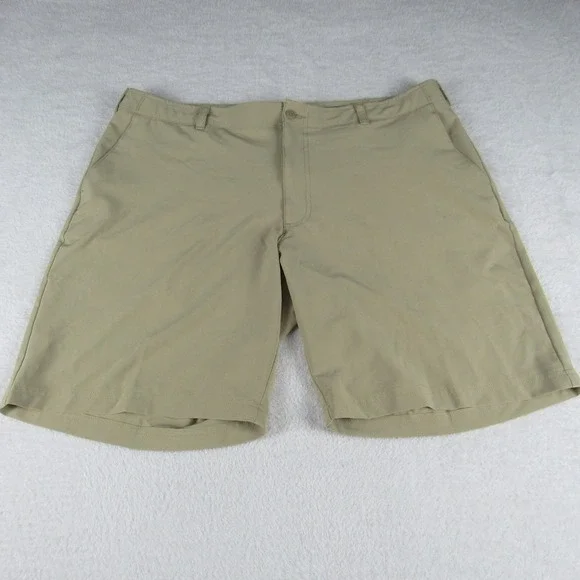 Ben Hogan Golf Shorts Mens Size 42 Tan Excellent Performance‎ Stretch Khaki