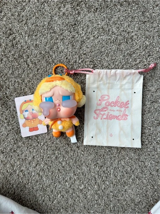 Pocket Friends Yellow Plush Keychain - Pocket Friends