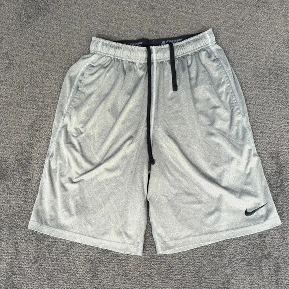Nike Mens Dri-FIT Athletic Basketball Shorts Gray Small RN56323 CA05553