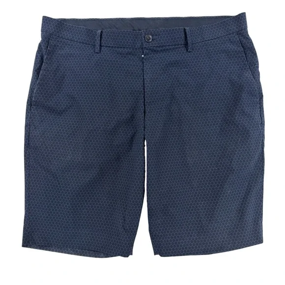 Uniqlo Shorts Mens Large Blue Microfiber Chino Golf Stretch Athletic Summer