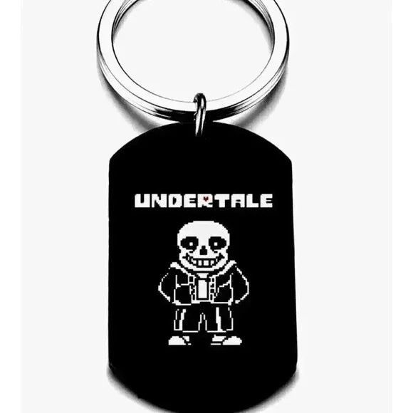 Undertale Sans Hot  Video Game Cute Art Keychain