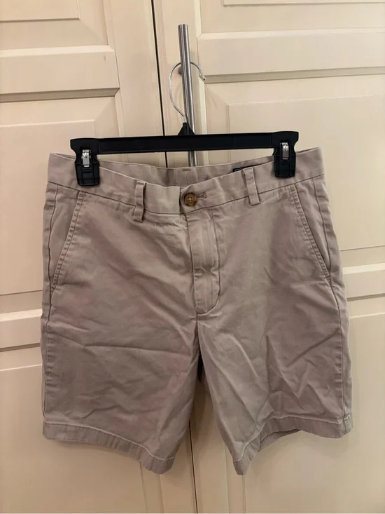 Vineyard Vines Men’s Stretch Chino Shorts Khaki Size 30 Cotton Spandex