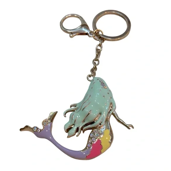 Mermaid‎ Keychain or Handbag Charm