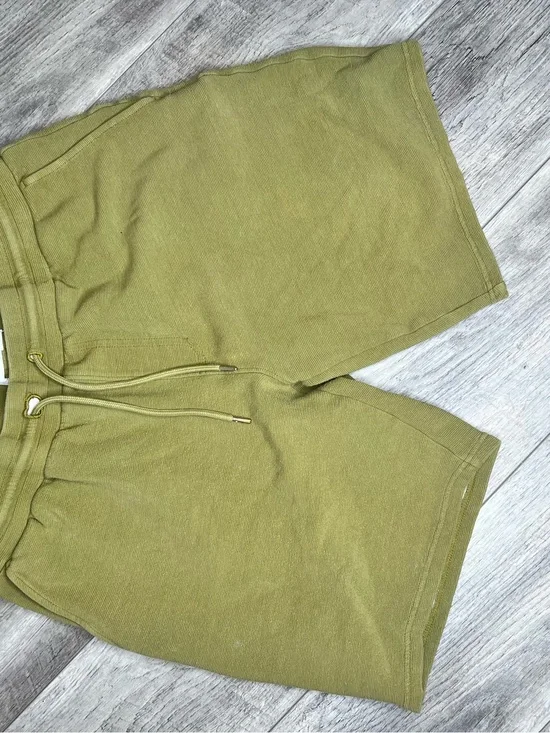 bp Olive Drawstring Knit Lounge Shorts
