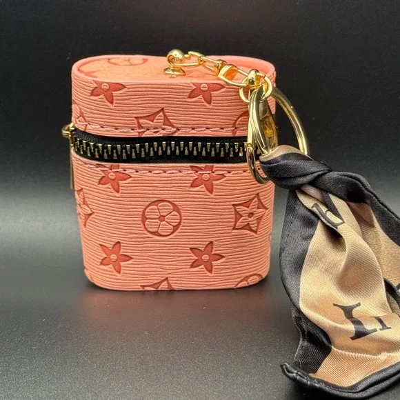 Pink Vanity Case‎ Airpod Case Keychain Pouch