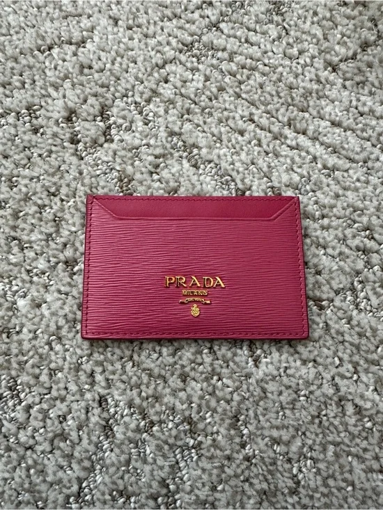 Prada Pink Card Holder