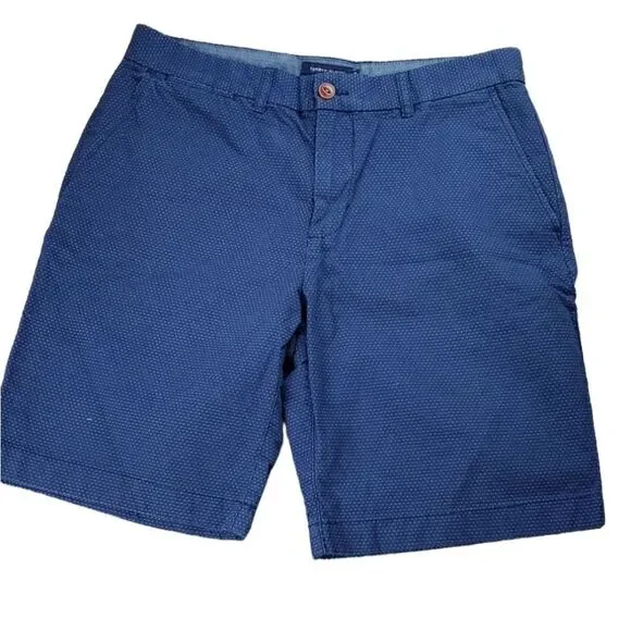 Tommy Hilfiger Blue Shorts with White Dots