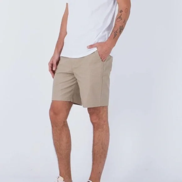 Hurley Men's Sz 44 H2O-Dri Breathe strechbrand shorts beach coastal vacation