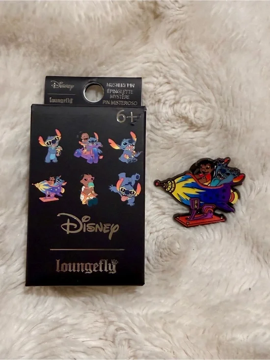Loungefly Disney Lilo & Stitch Summer Fun Blind Box Enamel Pin