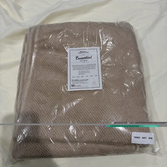 the vermont country store essential bath sheet  Towel  Made in Portugal