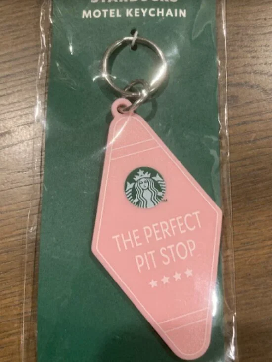 Starbucks Perfect Pit Stop Keychain