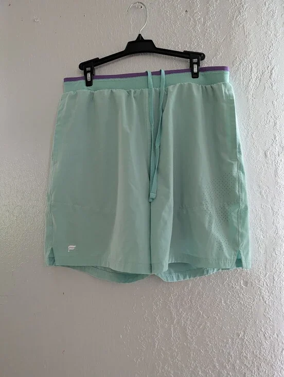 Fabletics Mint Green Fundamental II Athletic Short