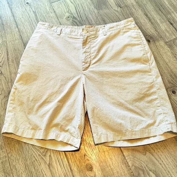 Vinyard Vines Gingham Checkered Shorts Size 36x8