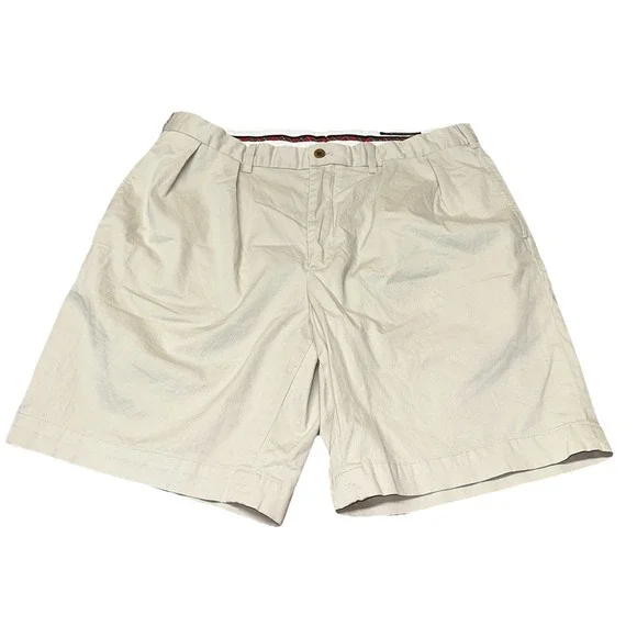 Polo Golf Ralph Lauren Shorts Pleated Classic Fit Cotton Khaki Chino Men's 36‎