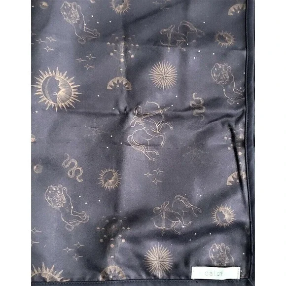 NWT Calme Astrology Print Yoga Towel+ Bag 40x70 114955