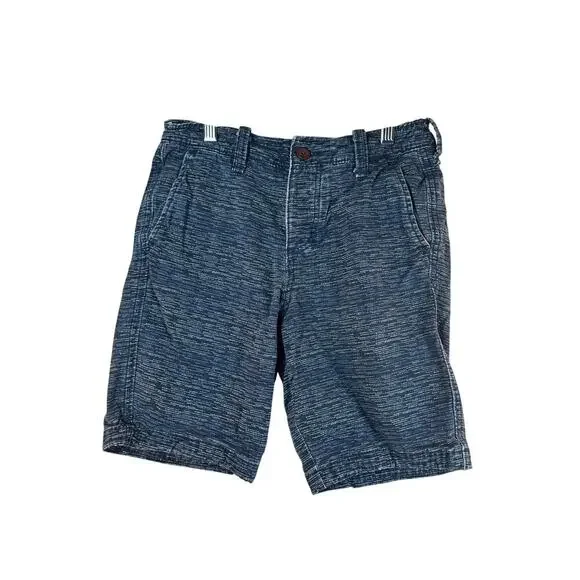 HOLLISTER Men’s Blue Button Fly Shorts / Size: 28