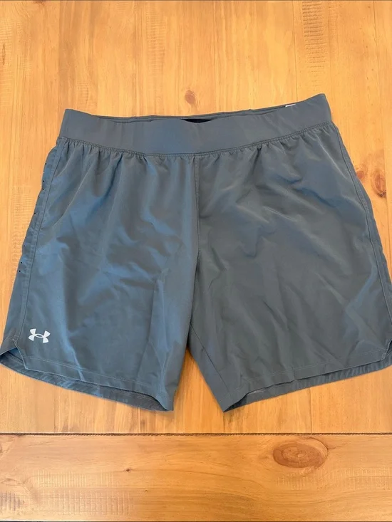 Under Armour Men's Slate Gray Athletic Training Shorts