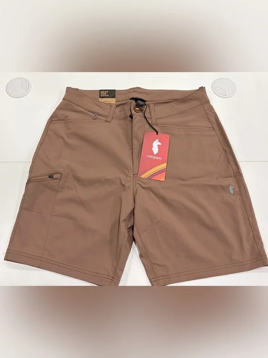 Cotopaxi Men's 36 Coraje Tech Shorts Sable NWT Tan UPF 50+ 8