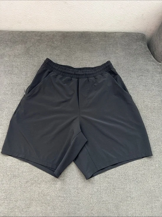 lululemon athletica Men's Black Athletic Shorts