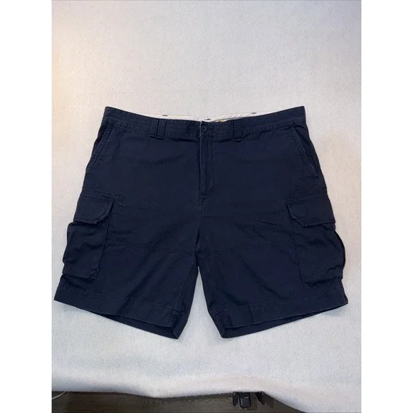 Polo Ralph Lauren Shorts Mens 50 x 10 Navy Polo Chino Cargo Pocket Casual Twill‎