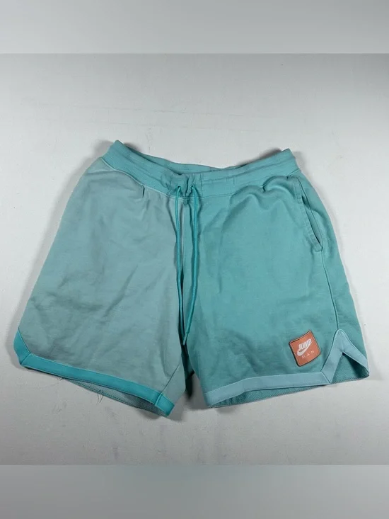 Jordan Jumpman Classics French Terry Shorts Mens M Teal 2 Tone Gym Sweat Shorts