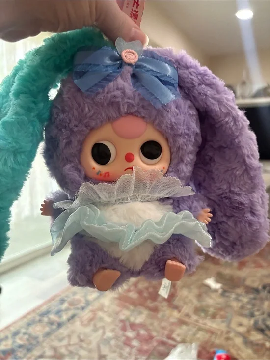 Baby Three Flower Fairy Plush Pendant