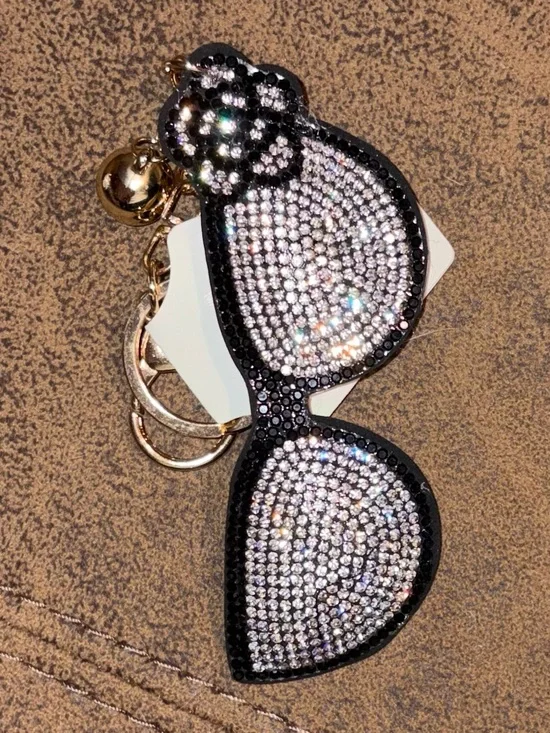 Blingy Sunglasses Bag Charm Keychain - NEW