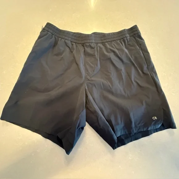 Men's Stretch Gap Black Moisture Wicking 7