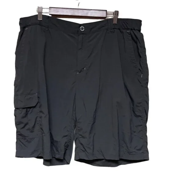 Columbia Omni Shade Grey Hiking Cargo Shorts Men's Size XXL