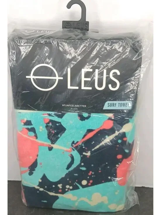 Leus, Surf Towel Beach Swimming Blue Art. Size: 58” X 33” item # 02PRSPBL NEW
